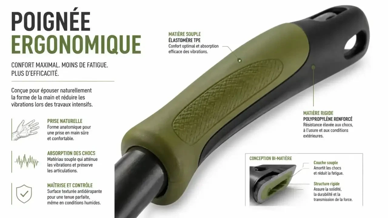 Ergonomie des outillages agricoles pour réduire la fatigue et les TMS