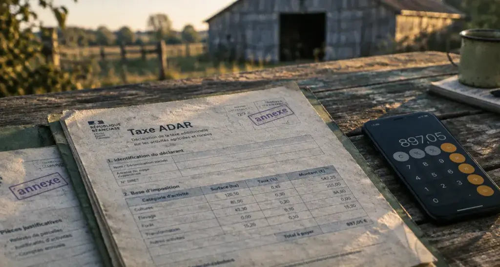 Taxe sur le chiffre d affaires des exploitants agricoles : calcul et déclaration (ADAR).