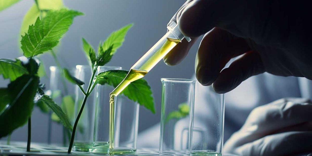 Image de biotechnologie dans une école d'agriculture