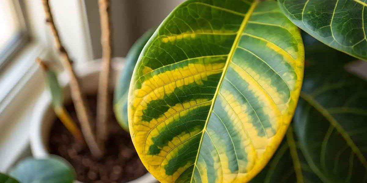 feuille jaune plante