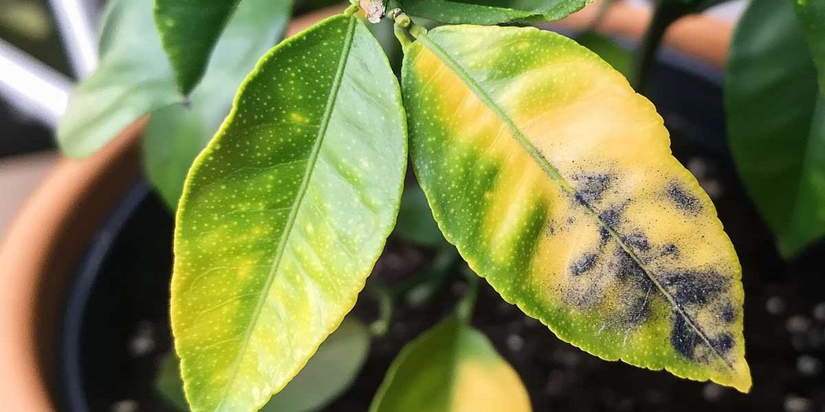 feuilles citronnier jaunies