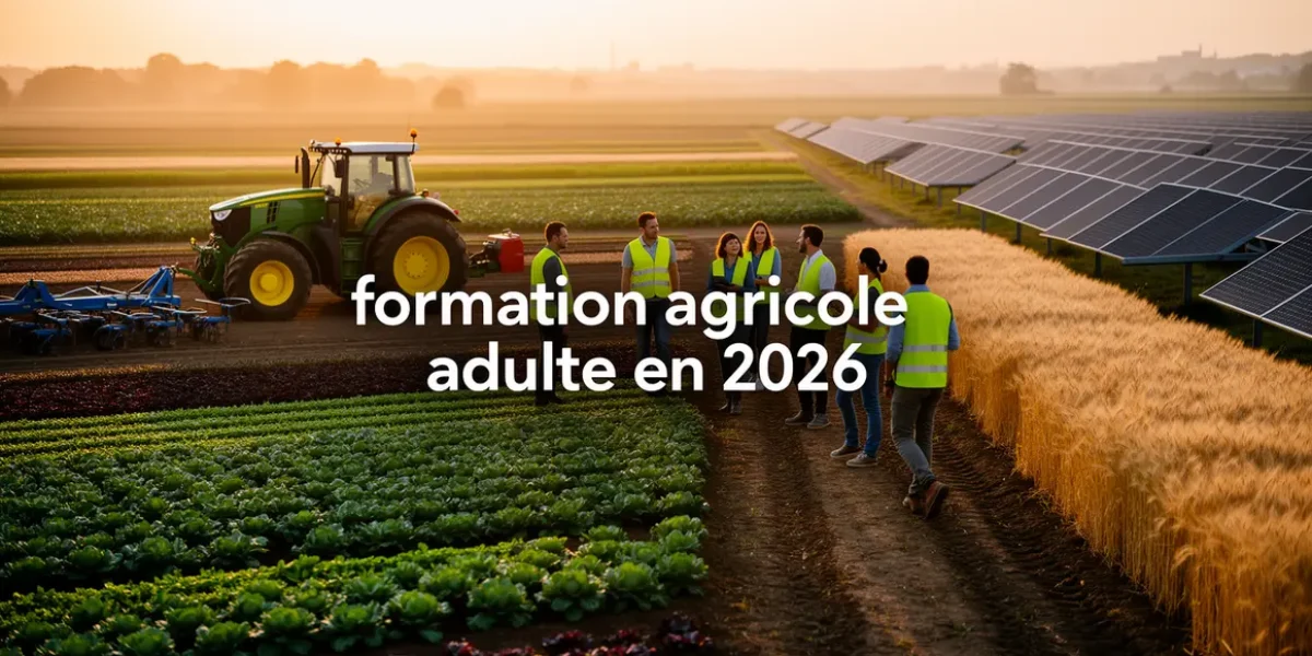 paysage agricole moderne formation adulte 2026