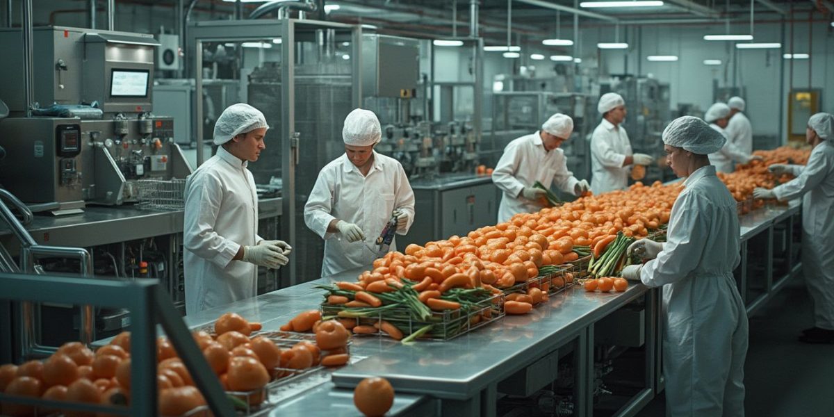 Étudiants travaillant dans une école d'agriculture française