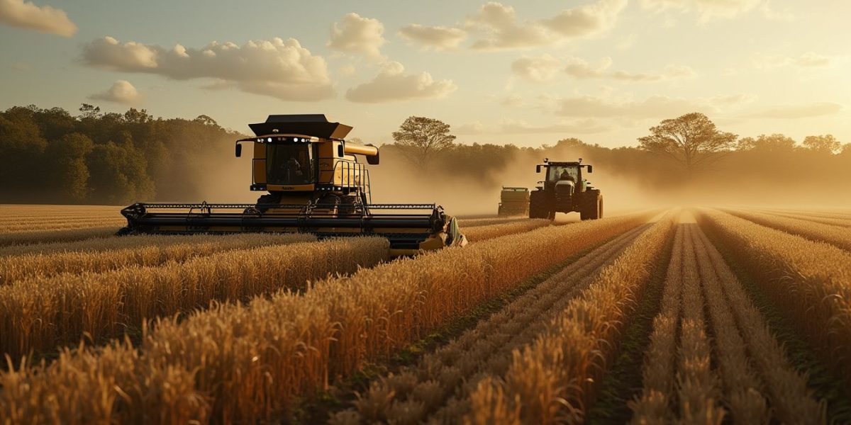 Étudiants travaillant à l'école d'agriculture française