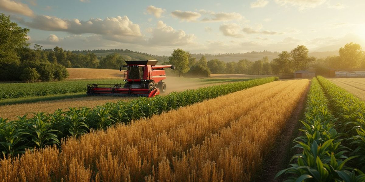 Élèves travaillant dans l'école d'agriculture française