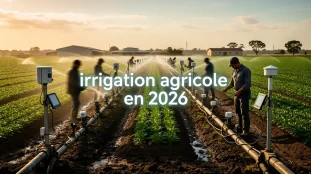 champ moderne systemes irrigation agricole 2026
