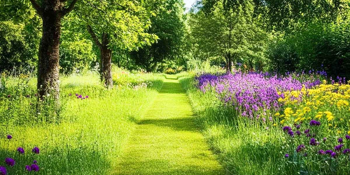 jardin sans entretien