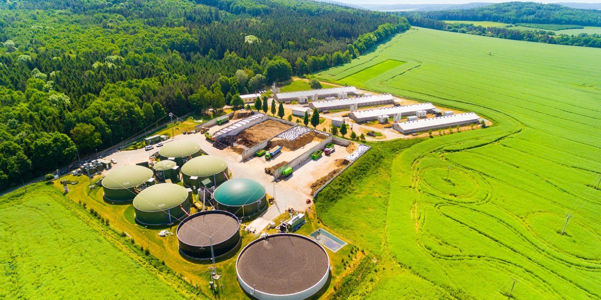 Installation de méthanisation pour énergie renouvelable agricole