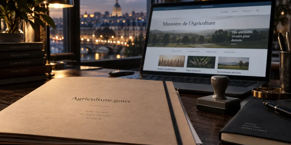 ministere de l4agriculture, site officiel et missions