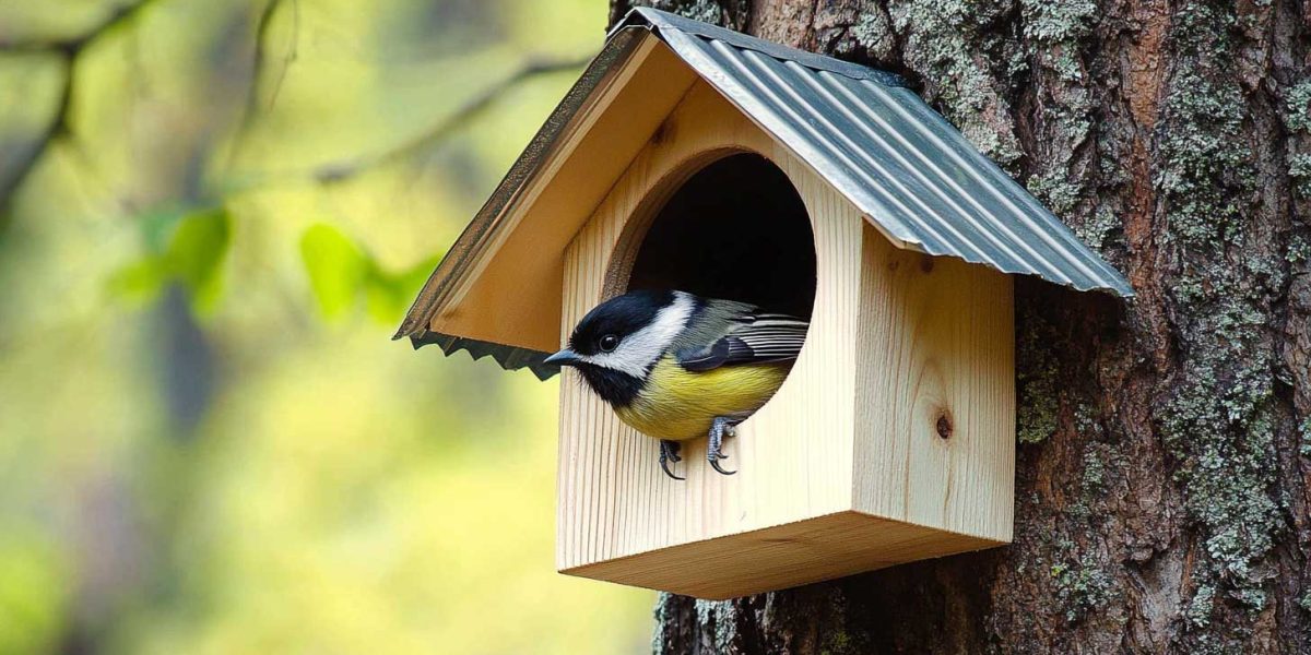 nichoir a oiseau couleur