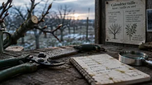 Quand tailler arbres fruitiers : sécateur en hiver, décembre à mars