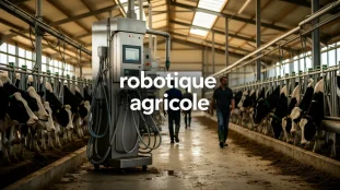 robot de traite automatique robotique agricole moderne