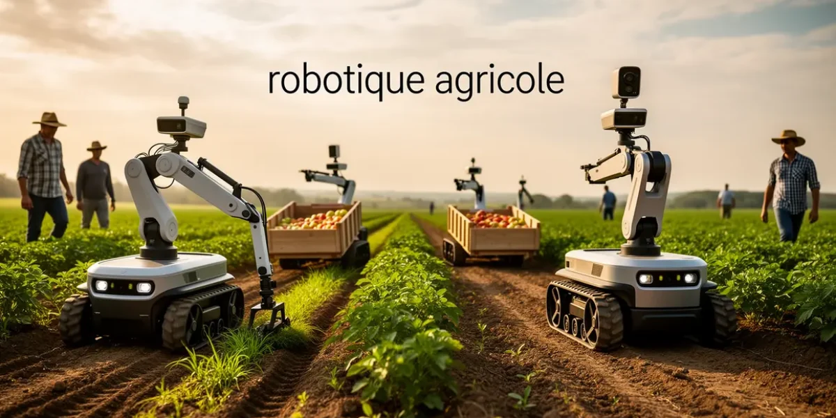 champ robotique agricole multifonction efficacite