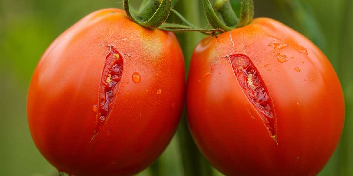 tomates fendillées
